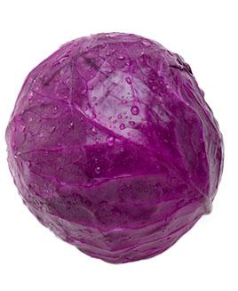 Red cabbage purple